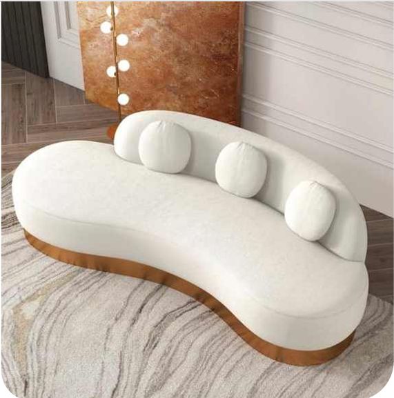Curved Elegance in  Contemporary Form