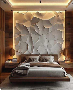 Geometric Glow A Modern Canvas of Light and Form