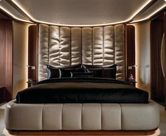 Satin Sophistication in a Modern Retreat