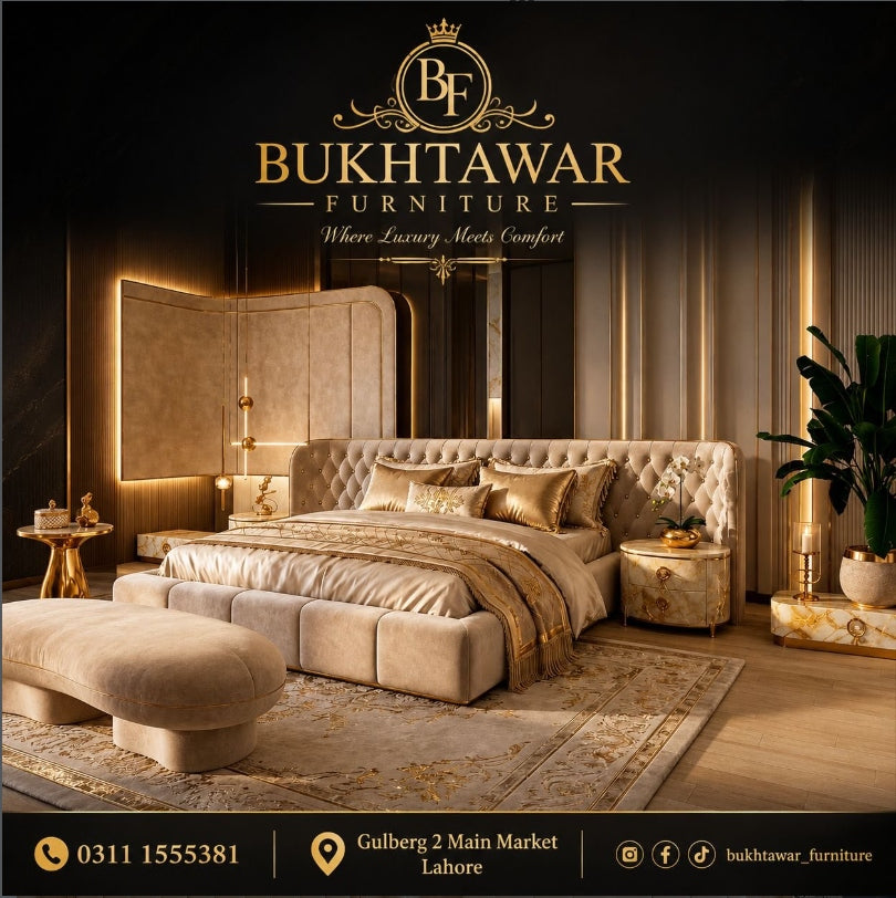Golden Reverie Bed