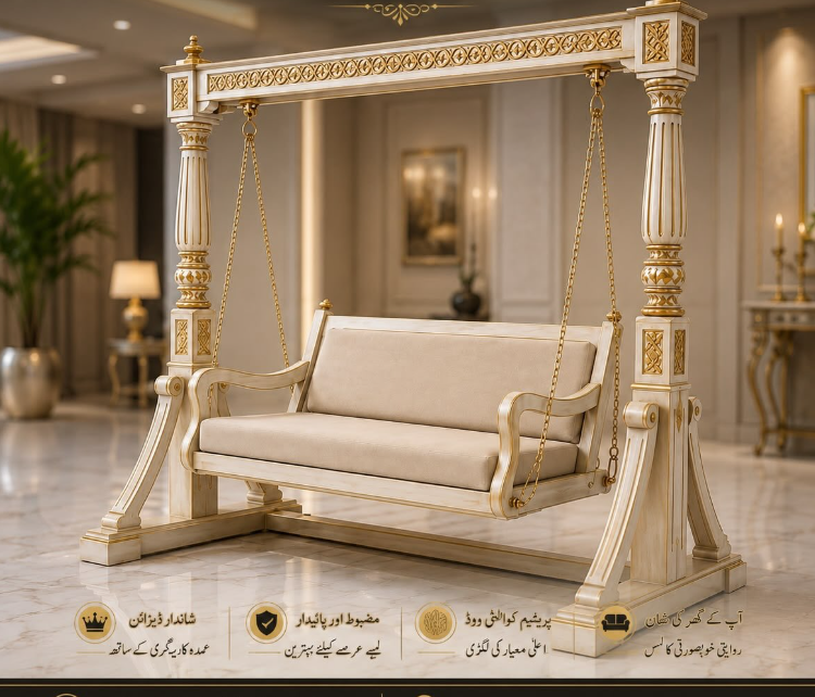 Ivory-gold swing